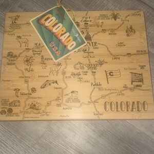 Colorado Themed Wooden Cutting Board